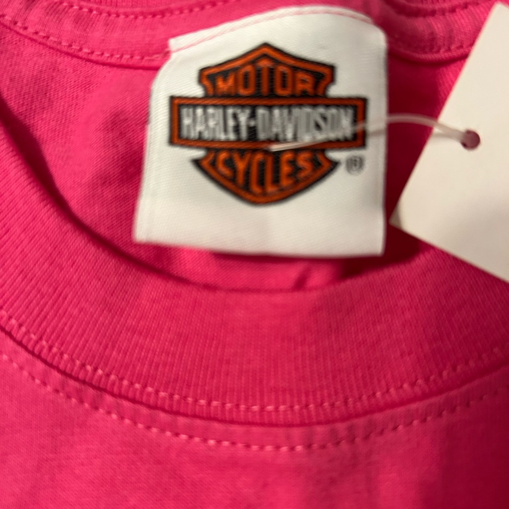Harley-Davidson Pink Short Sleeve Tee - Picture 5 of 9
